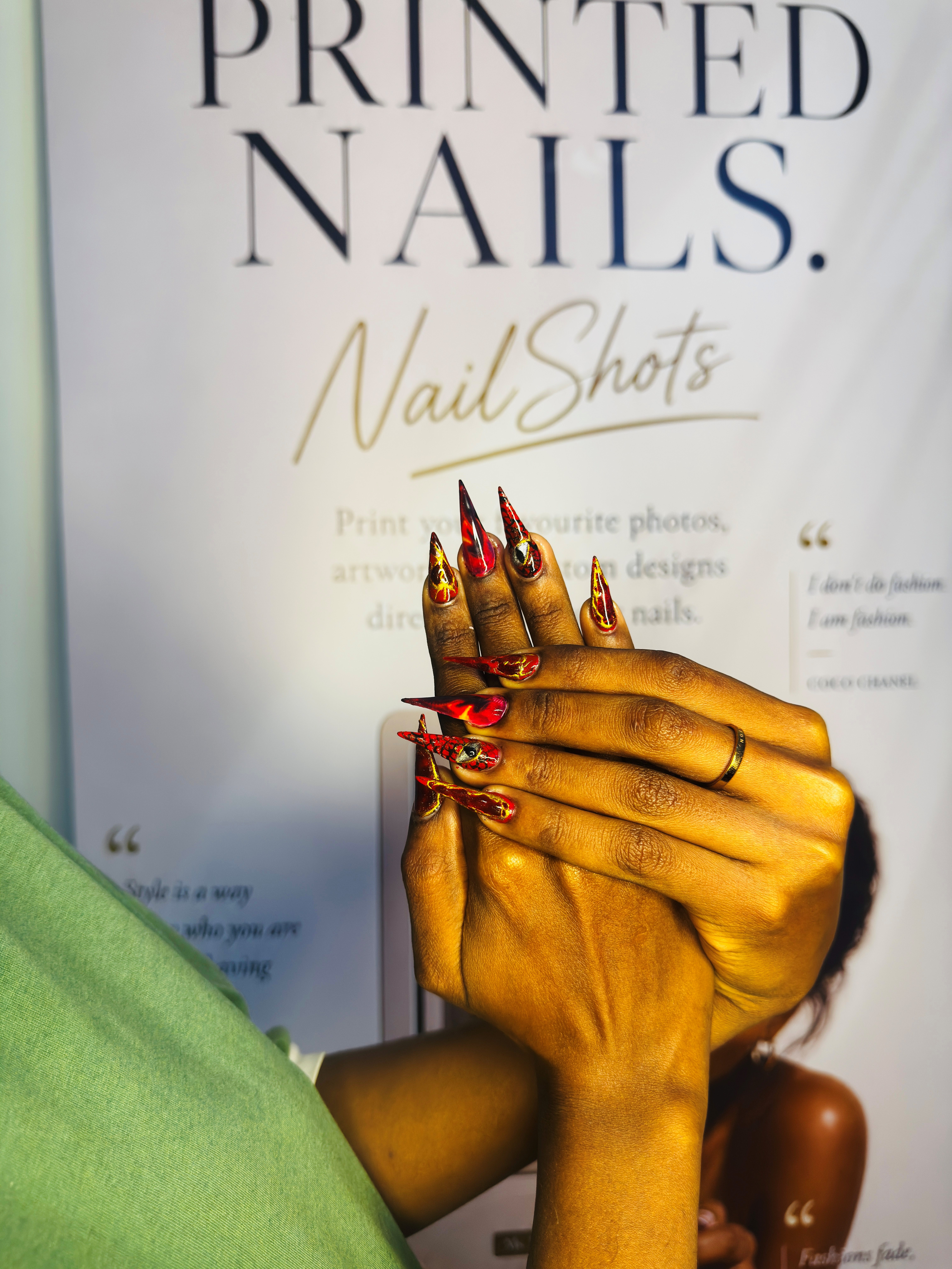 HD Nail Art Printing vs. Hand-Painted Nail Art: What's Actually Different?